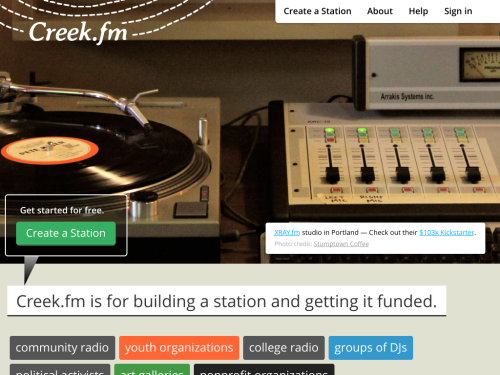 Creek.fm