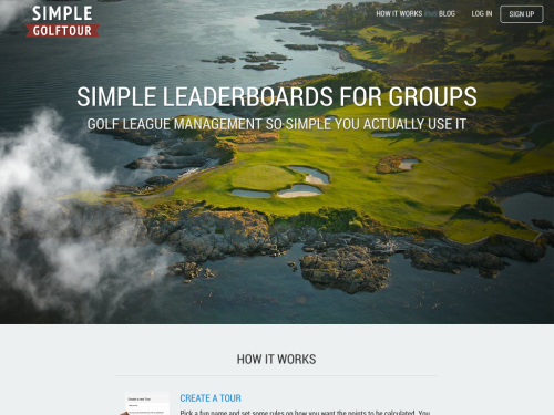 Simple Golftour