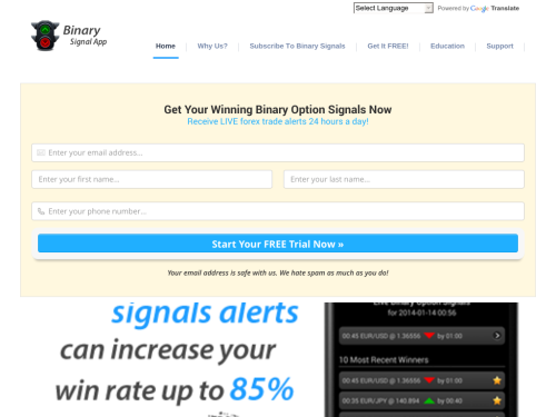Binary Option Signal App For Mac