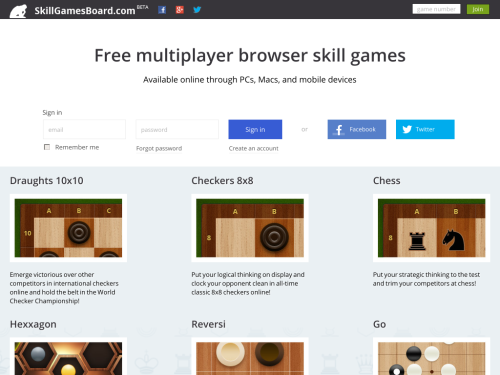 SkillGamesBoard