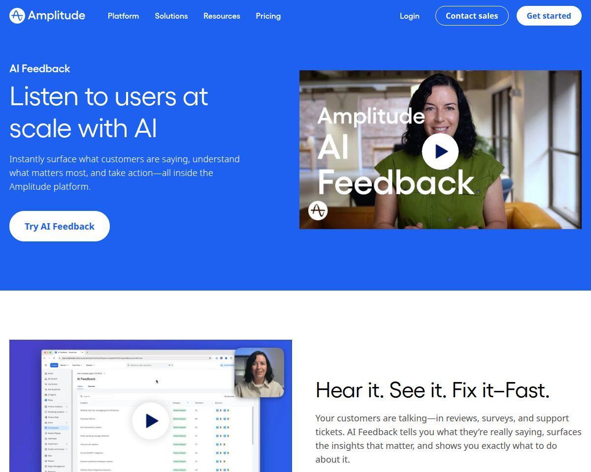 AI Feedback by Amplitude