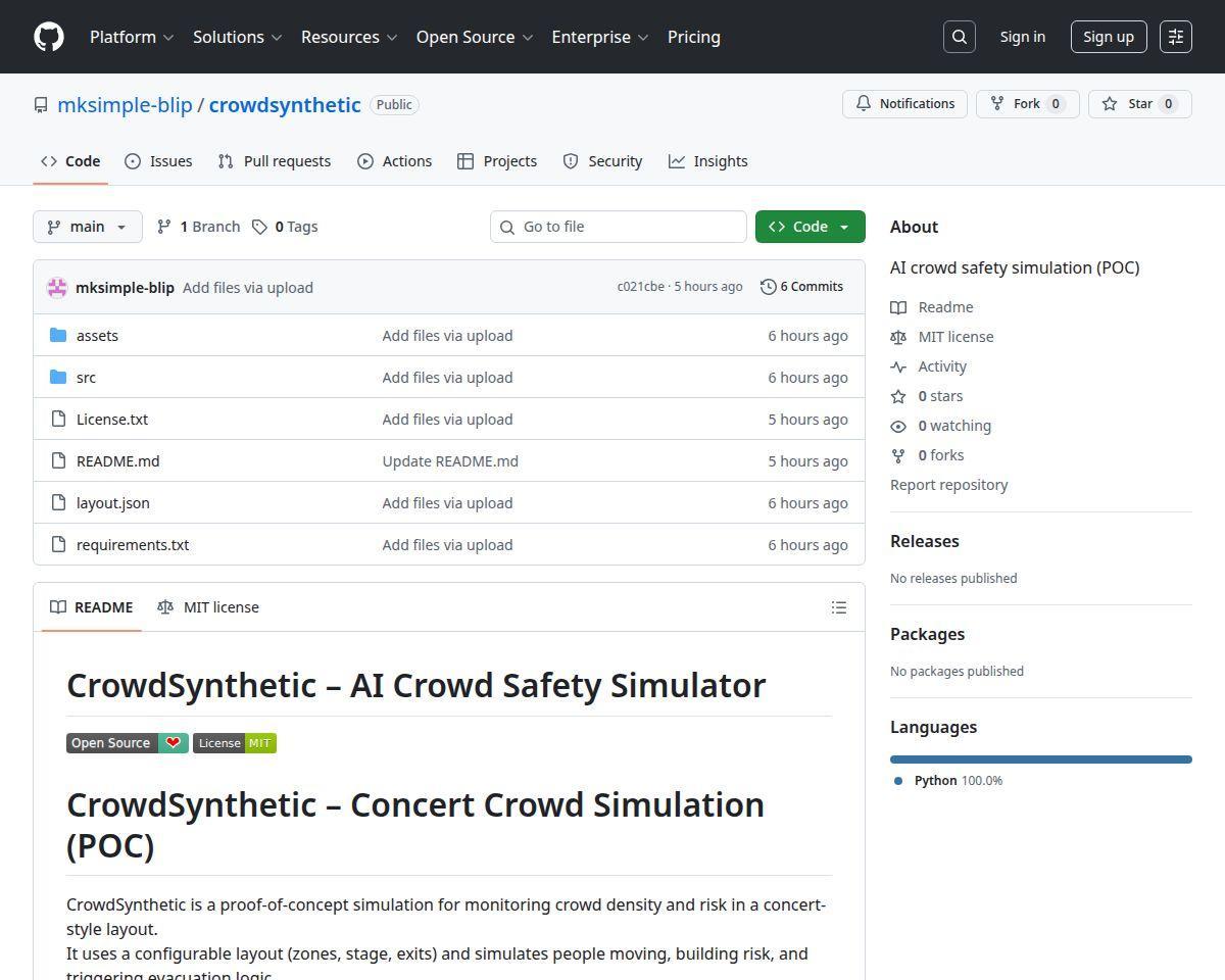 CrowdSynthetic