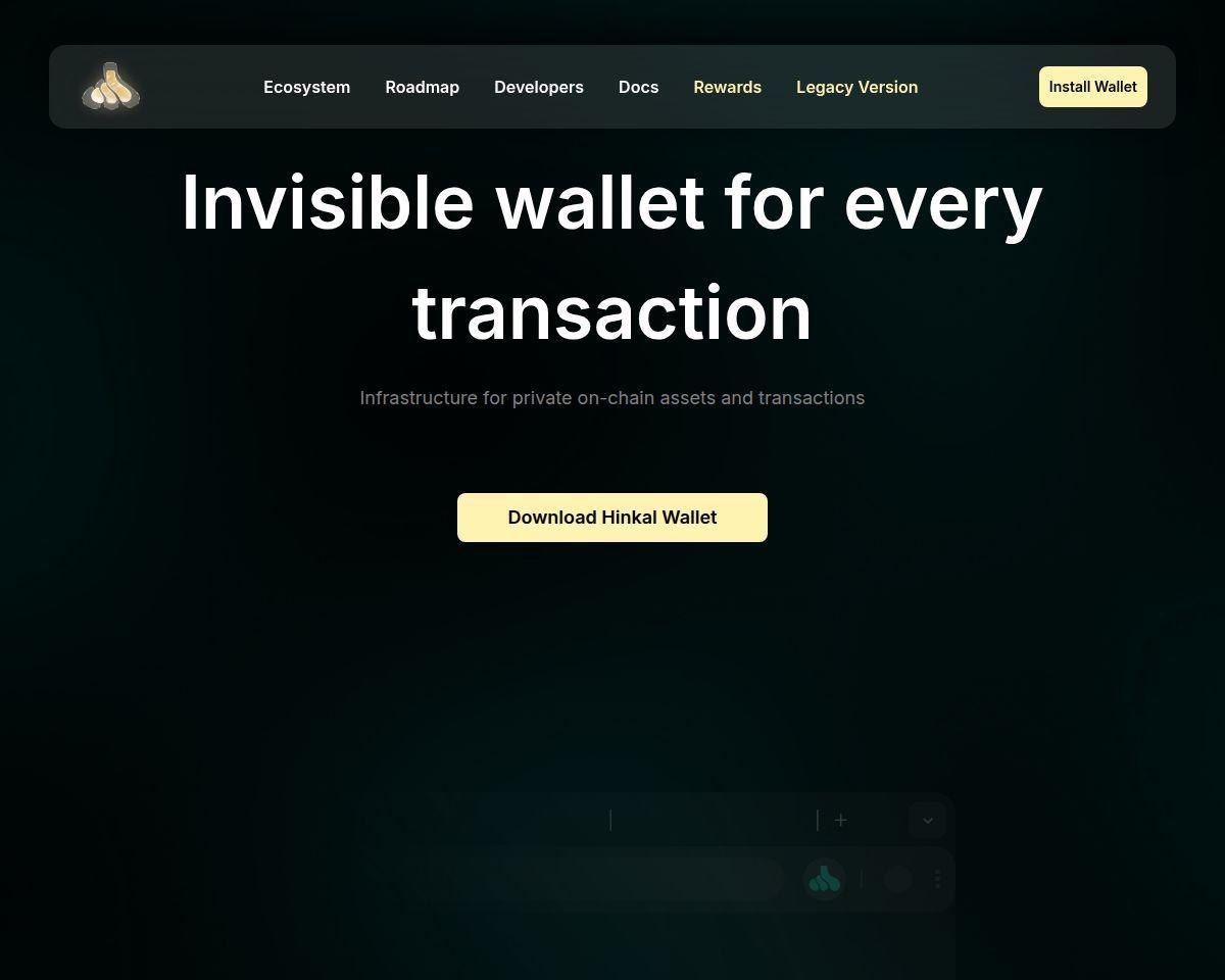 Hinkal Wallet