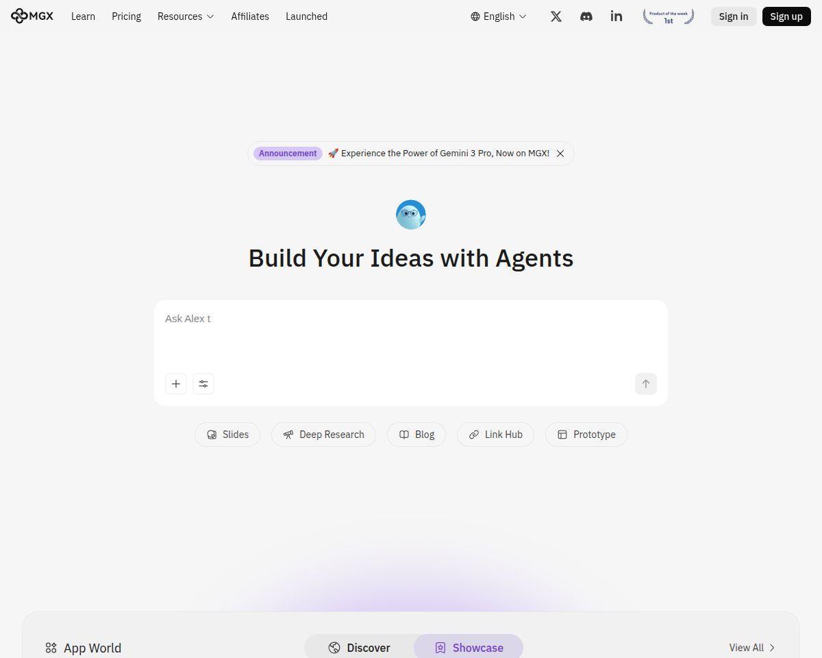 MGX Screenshot