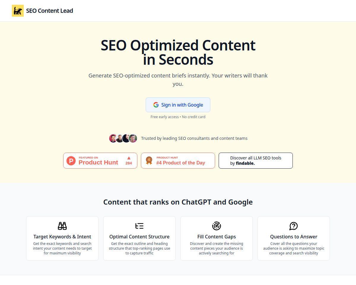 SEO Content Lead