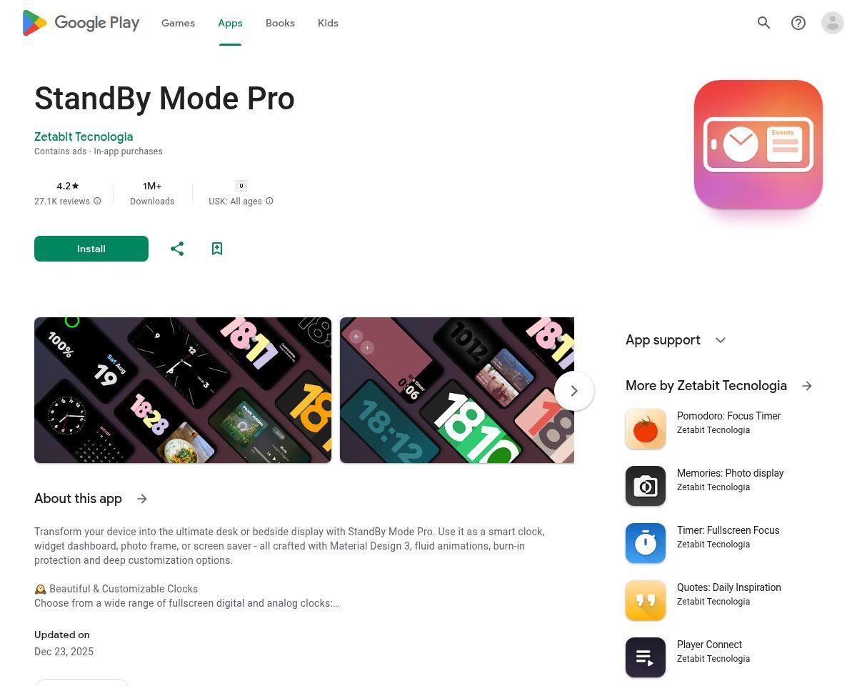 StandBy Mode Pro