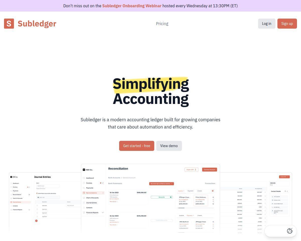 Subledger