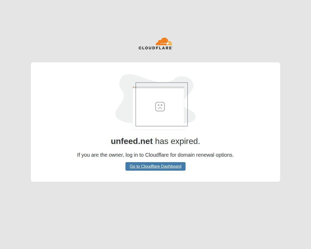 Unfeed