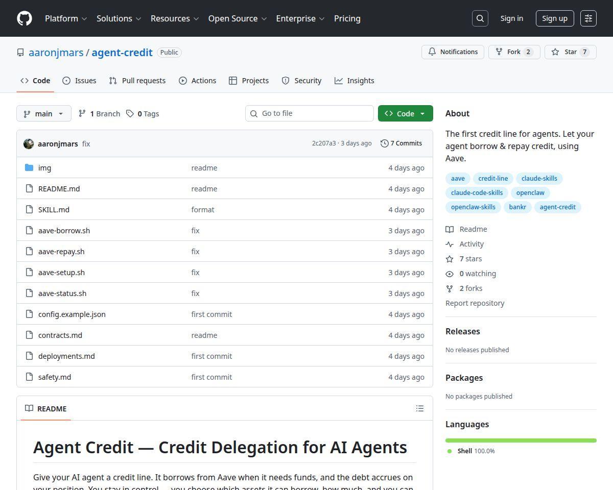 Agent Credit