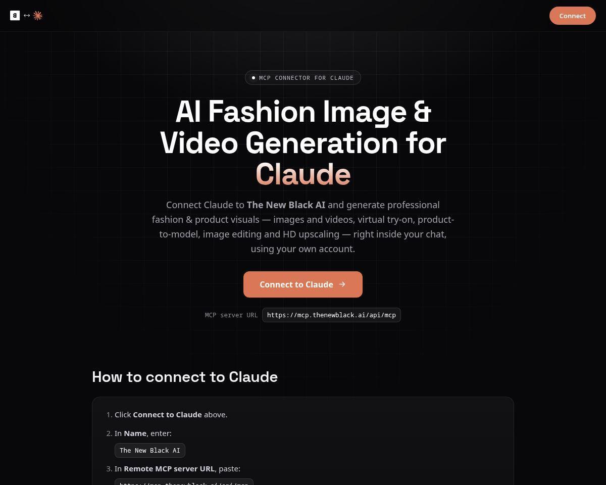 AI Fashion MCP for Claude