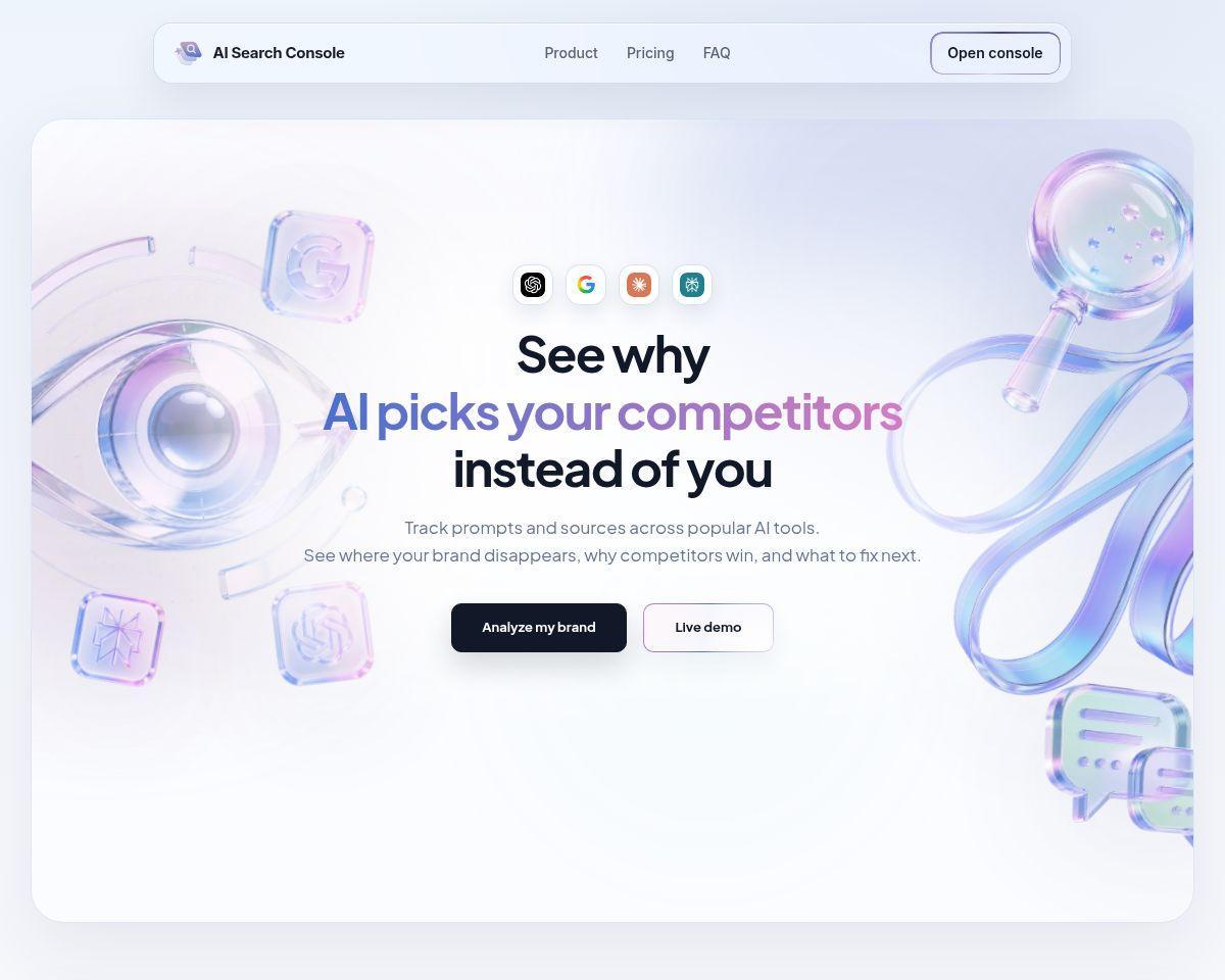AI Search Console