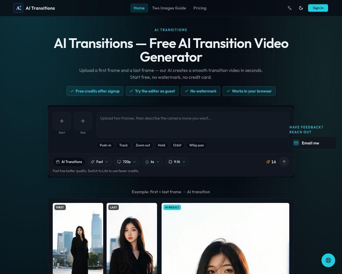 AI Transitions