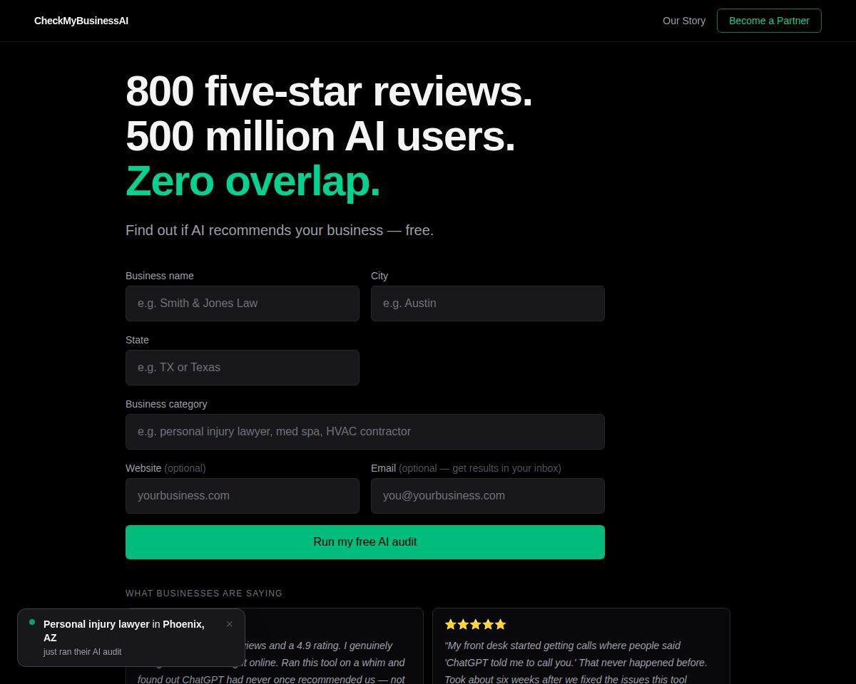 AI Visibility Audit