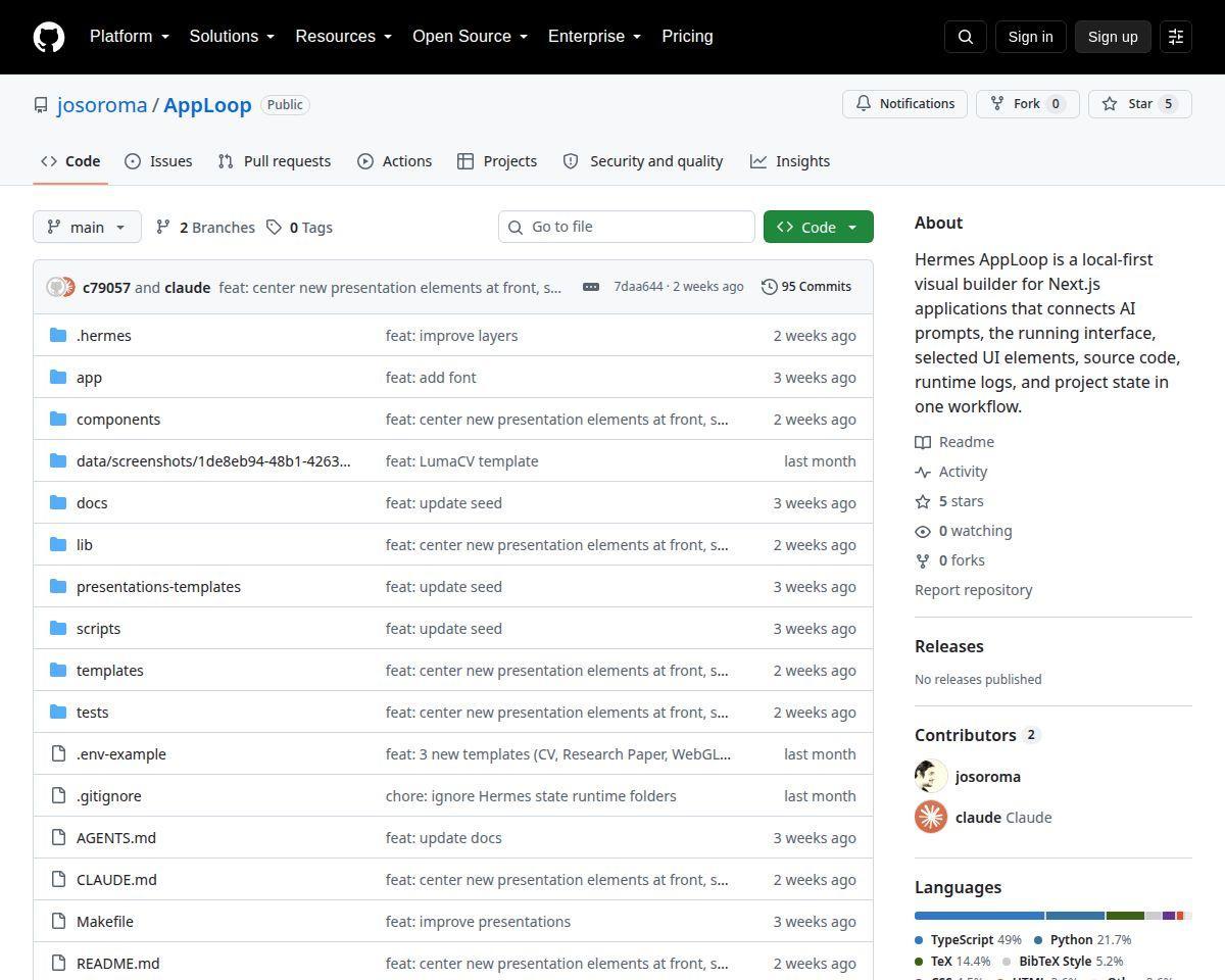 https://github.com/josoroma/AppLoop