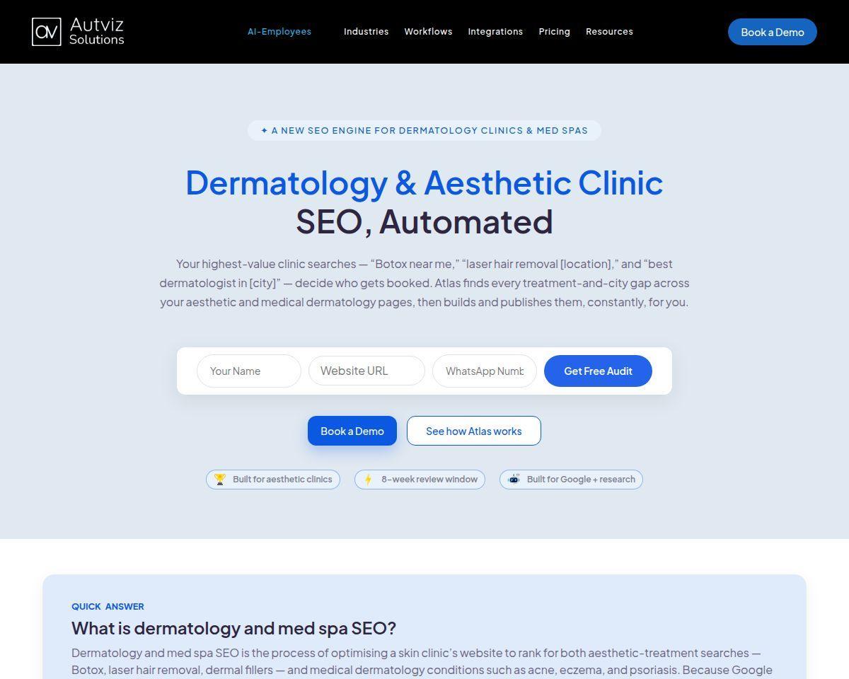 https://www.autviz.com/ai-employees/atlas/seo-for-dermatology-aesthetic-clinics/