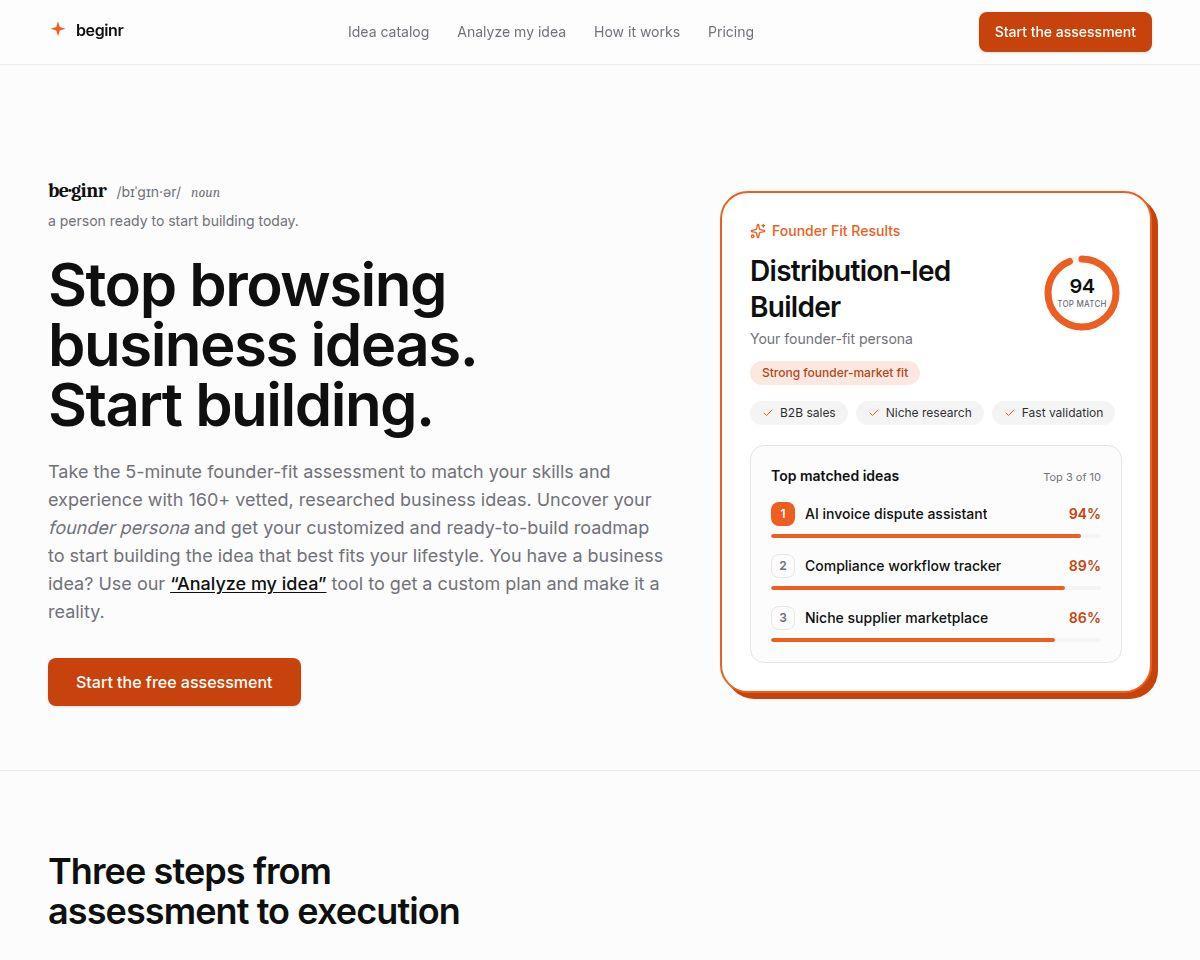 https://beginr.io