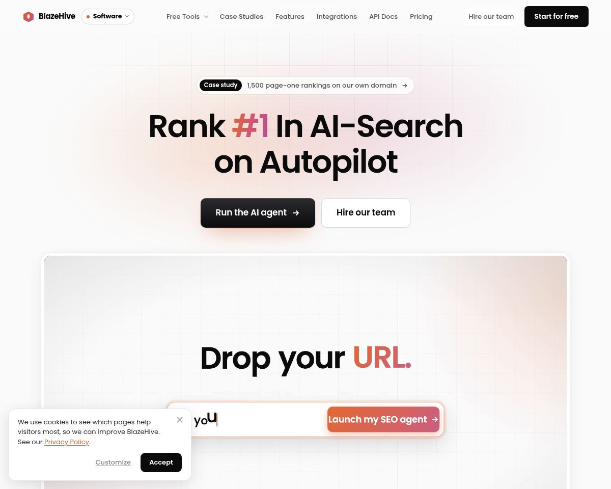 BlazeHive: Bottom-of-Funnel AI SEO Agent