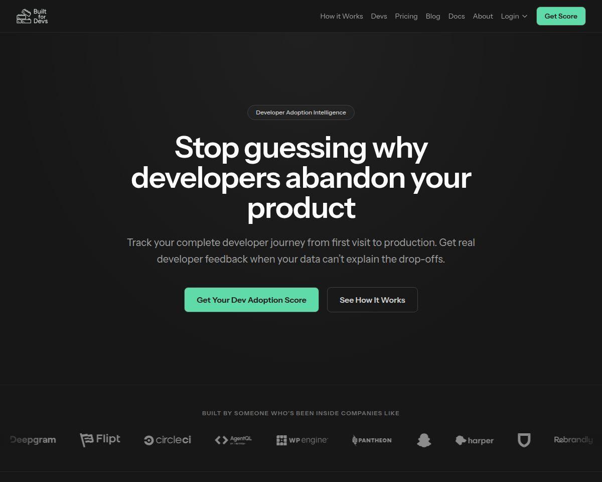 Built for Devs