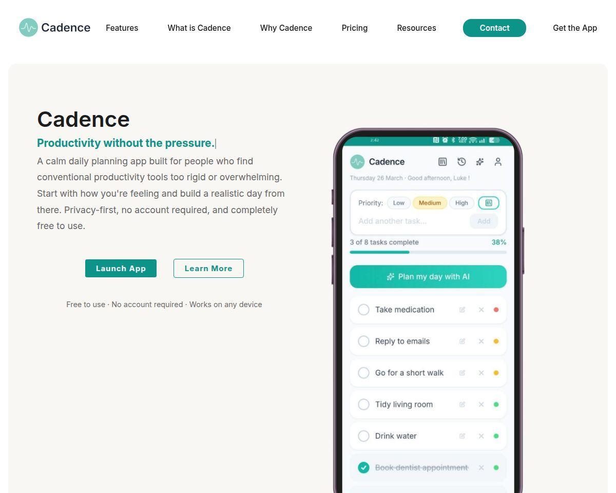 https://getcadence.uk/