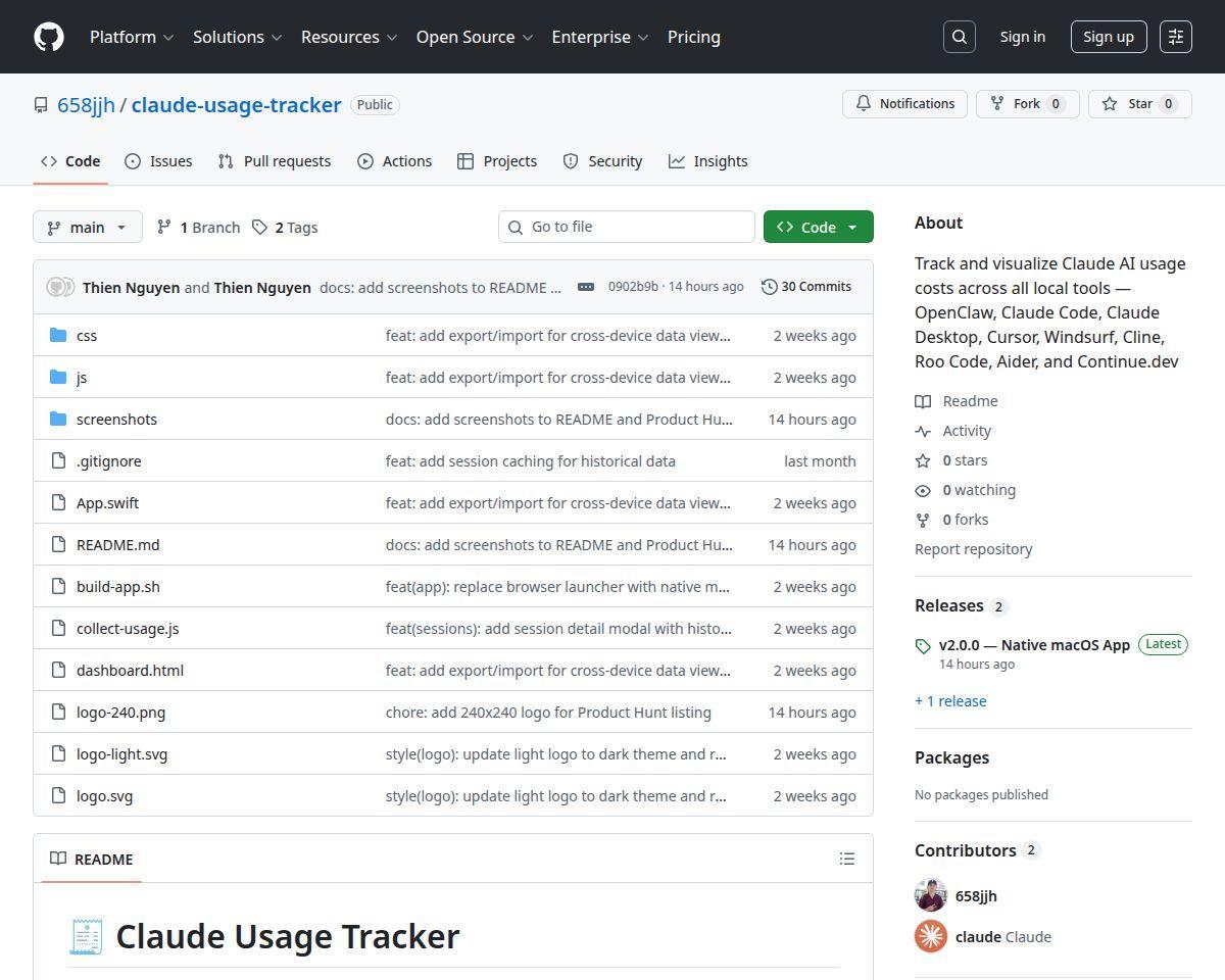 Claude Usage Tracker