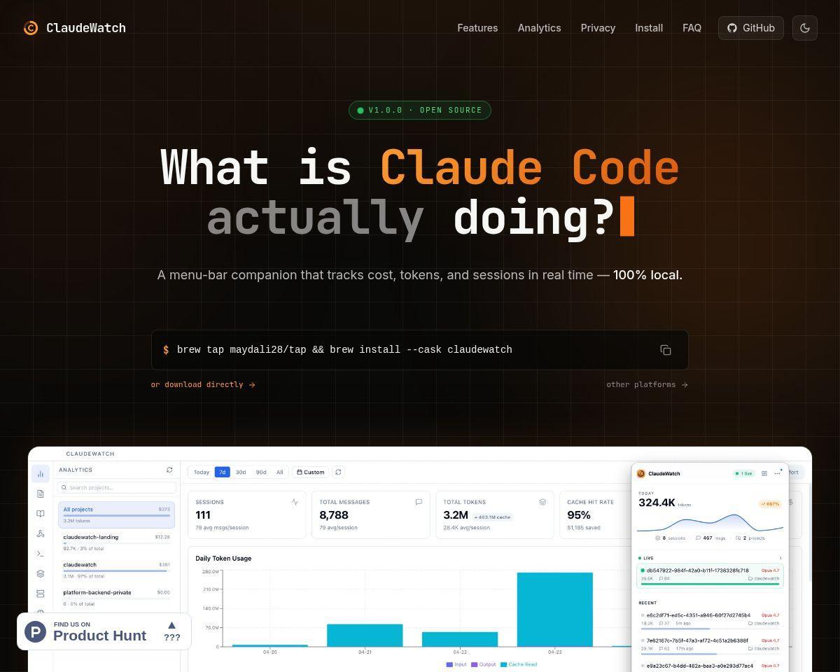 ClaudeWatch