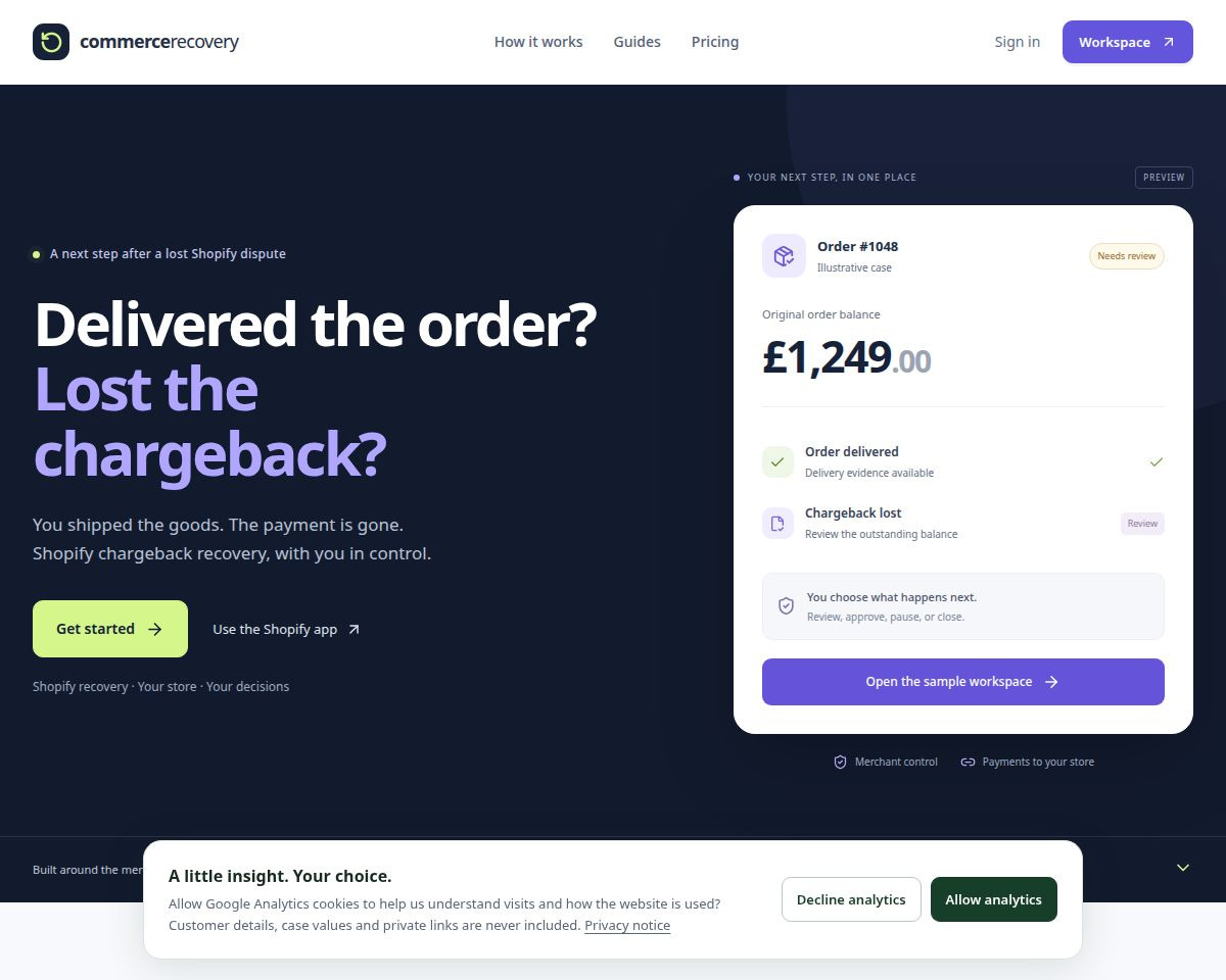 Commerce Recovery