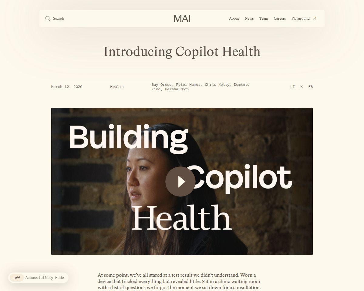 Copilot Health