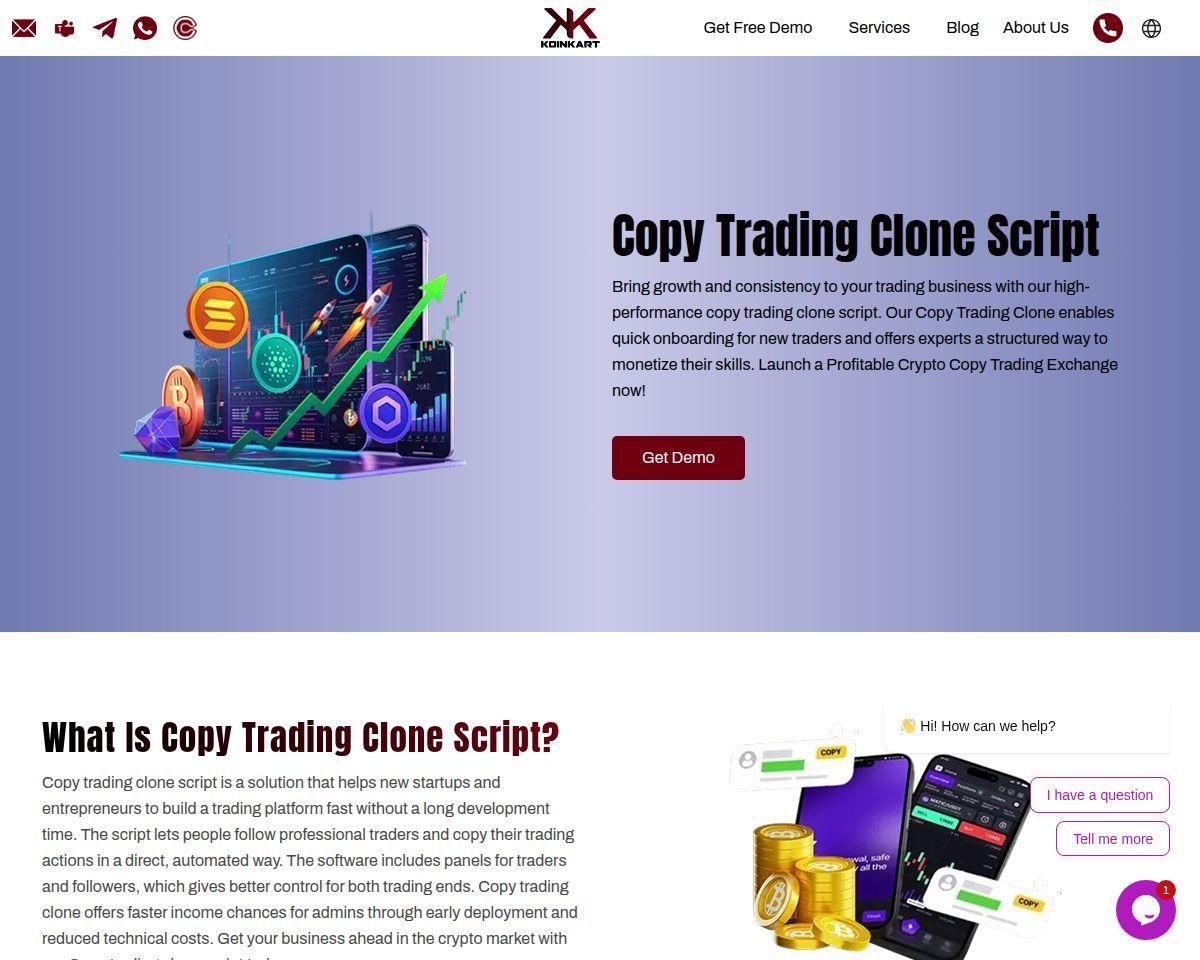 Copy Trading Clone Script
