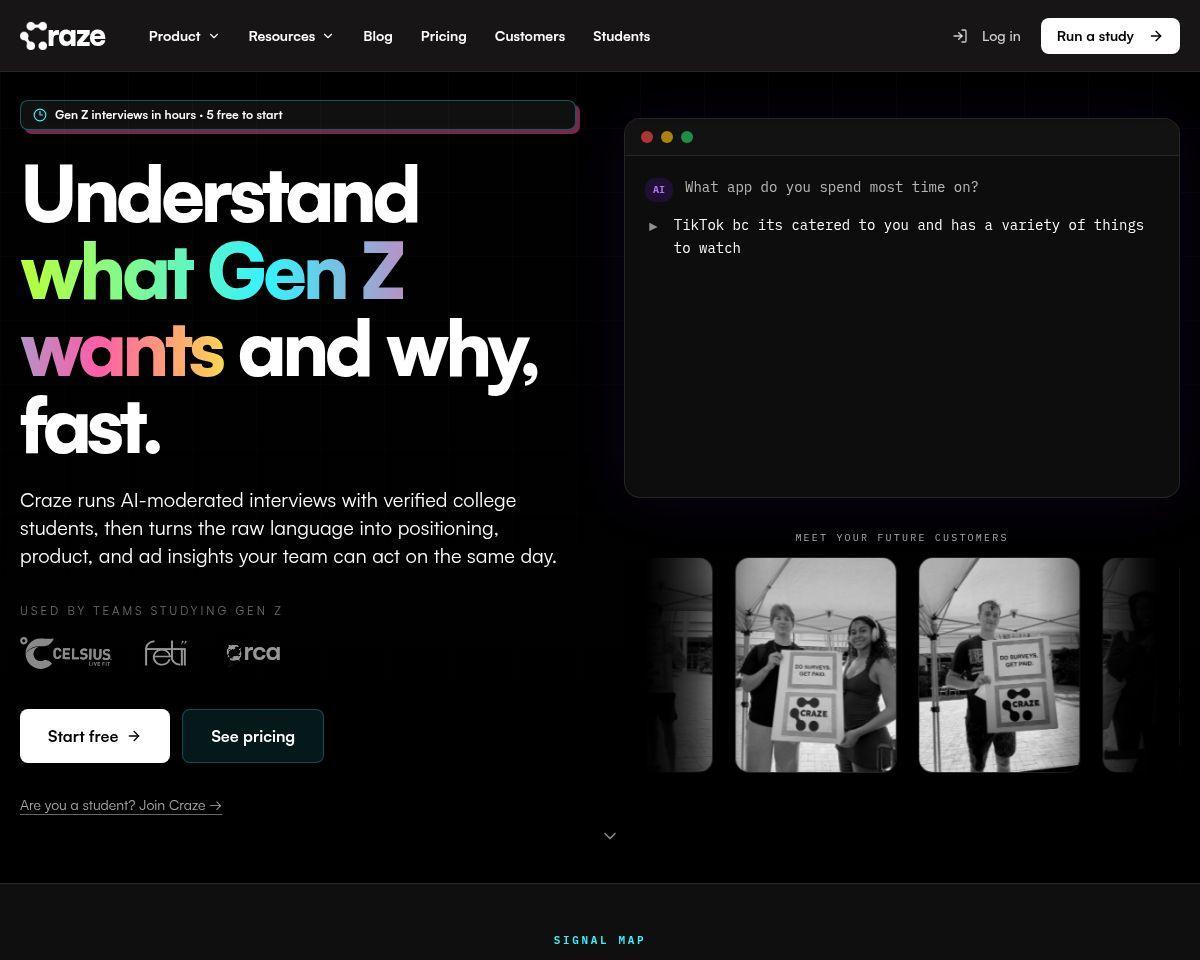 https://www.joincraze.com/
