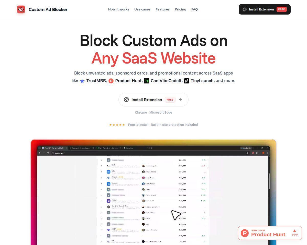 Custom Ad Blocker