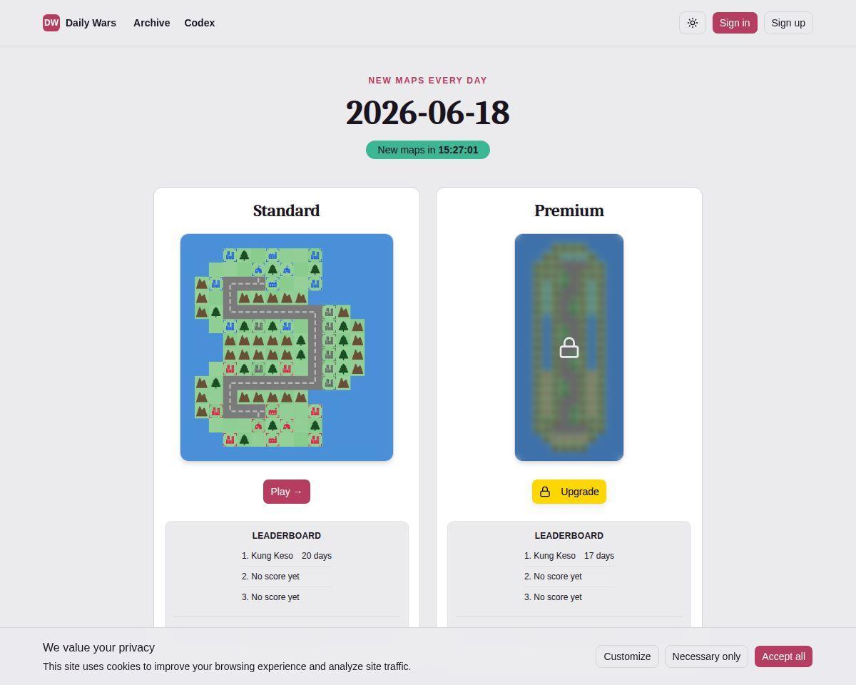 https://playdailywars.com/