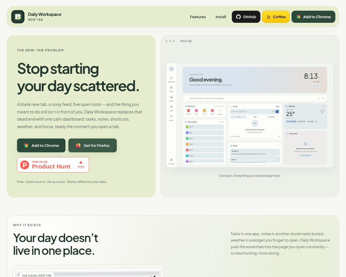 https://dikshant.xyz/newtab-extension