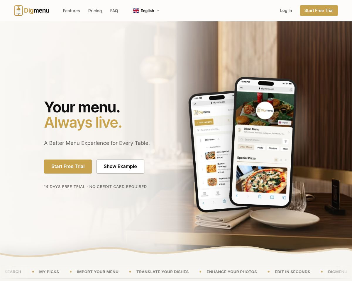 Digmenu