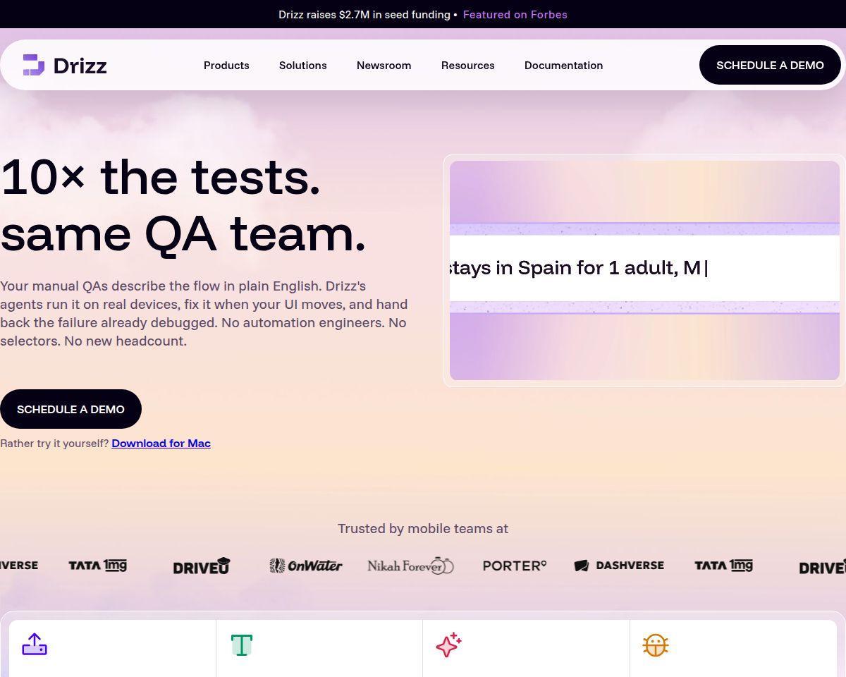 Drizz Screenshot
