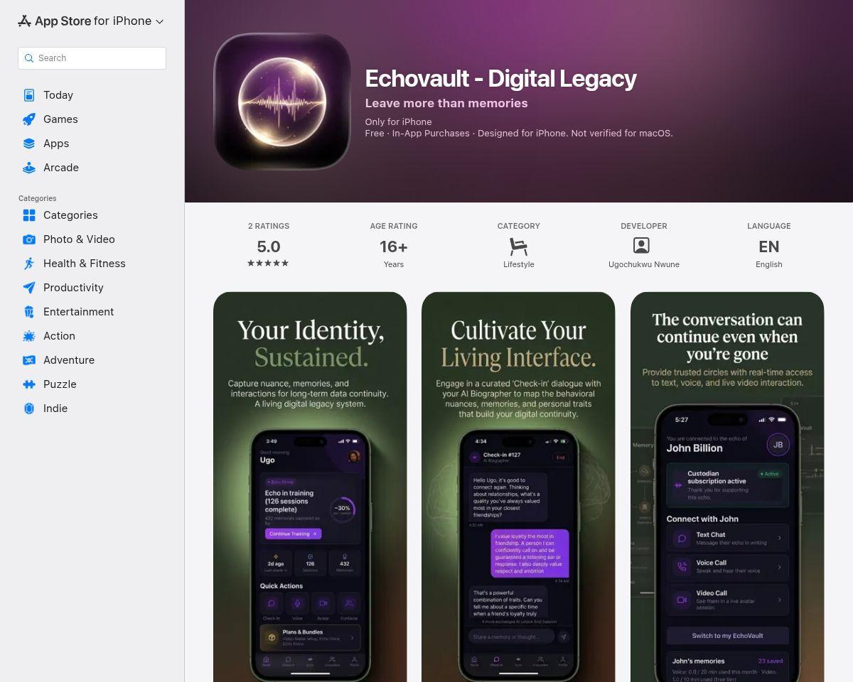 Echovault Digital Legacy