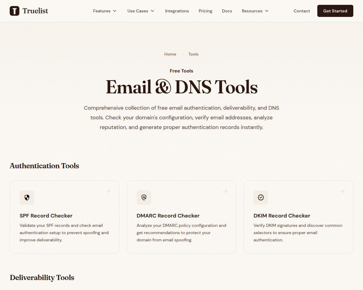 Email Deliverability Toolkit