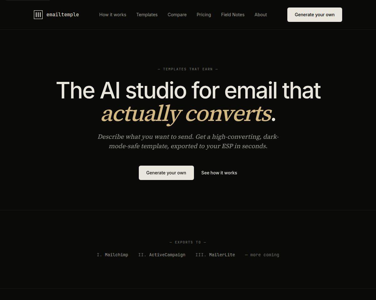 EmailTemple