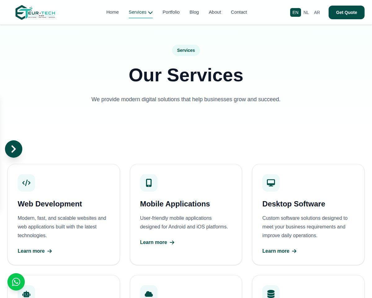 https://eur-tech.com/en/services
