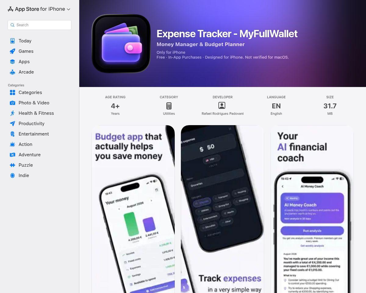 Expense Tracker: FullWallet