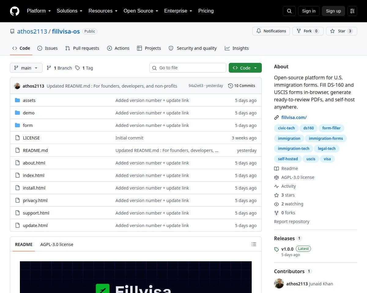Fillvisa Open Source