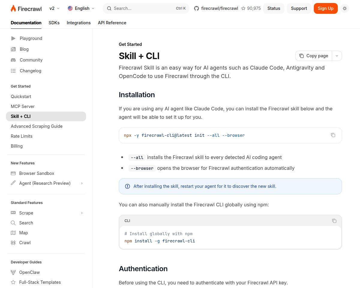 Firecrawl CLI