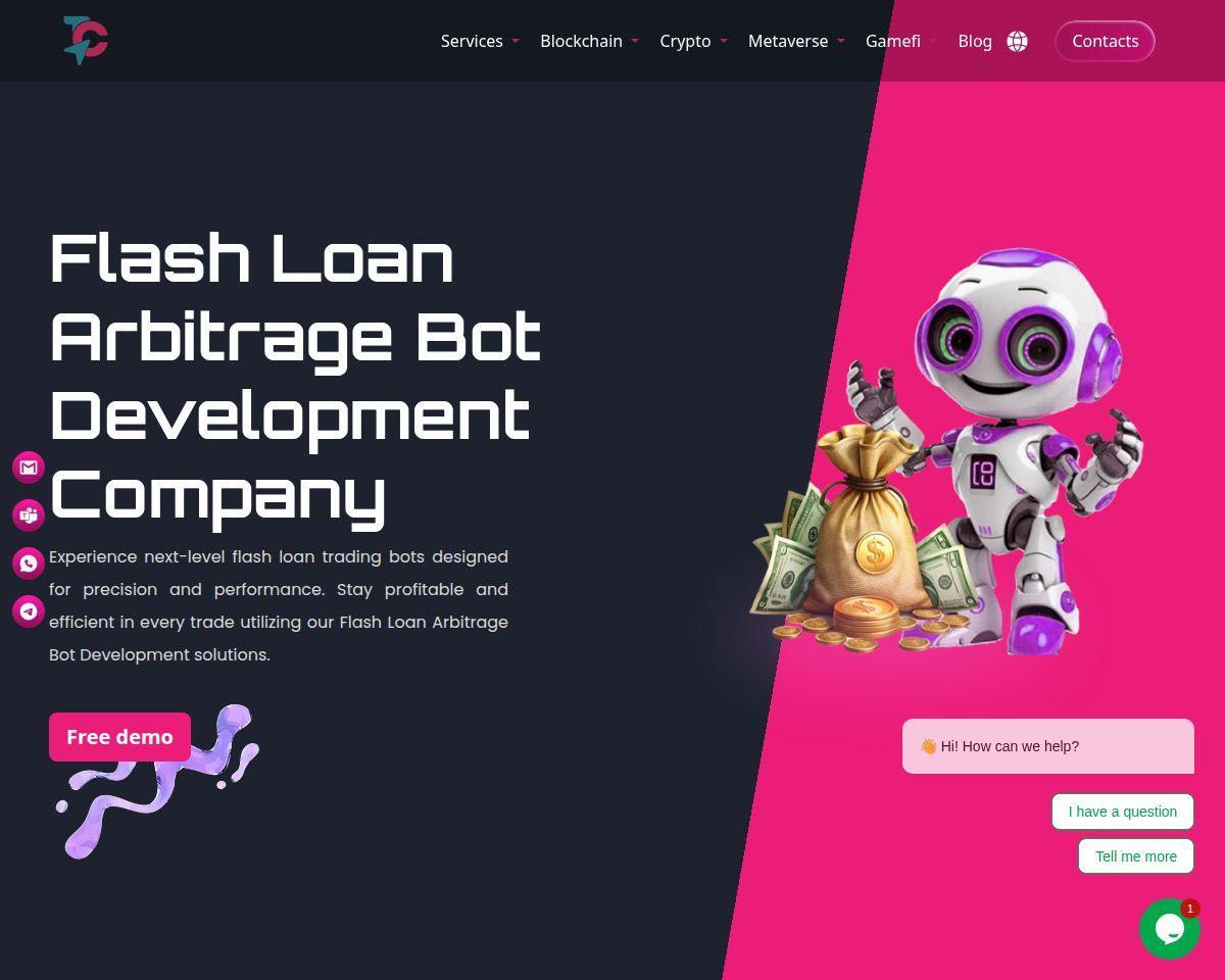 Flash Loan Arbitrage Bot Development