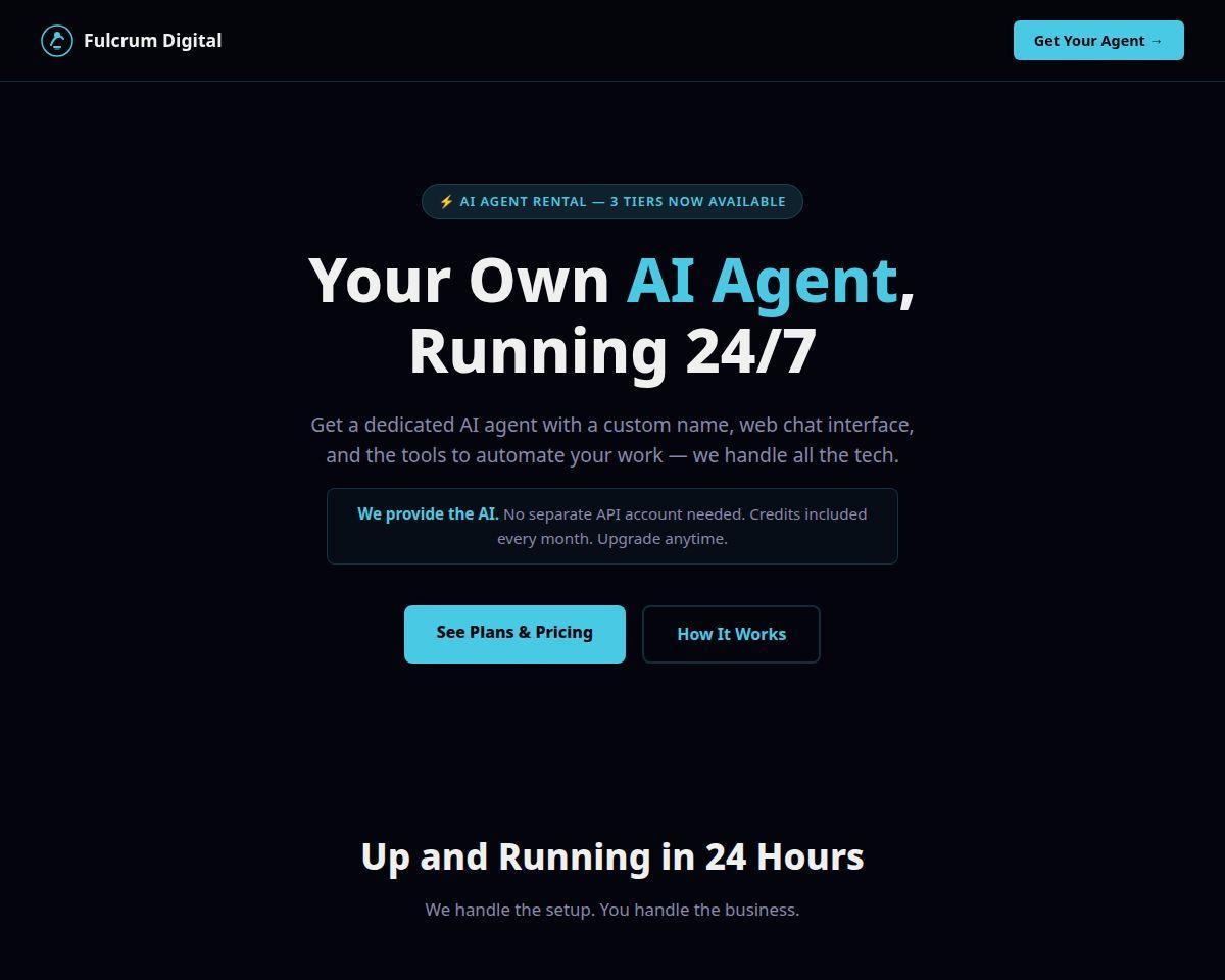 Fulcrum Agent Rentals