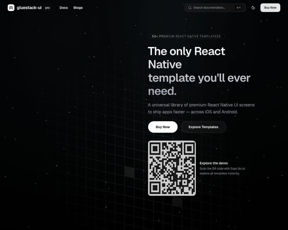 https://pro.gluestack.io/