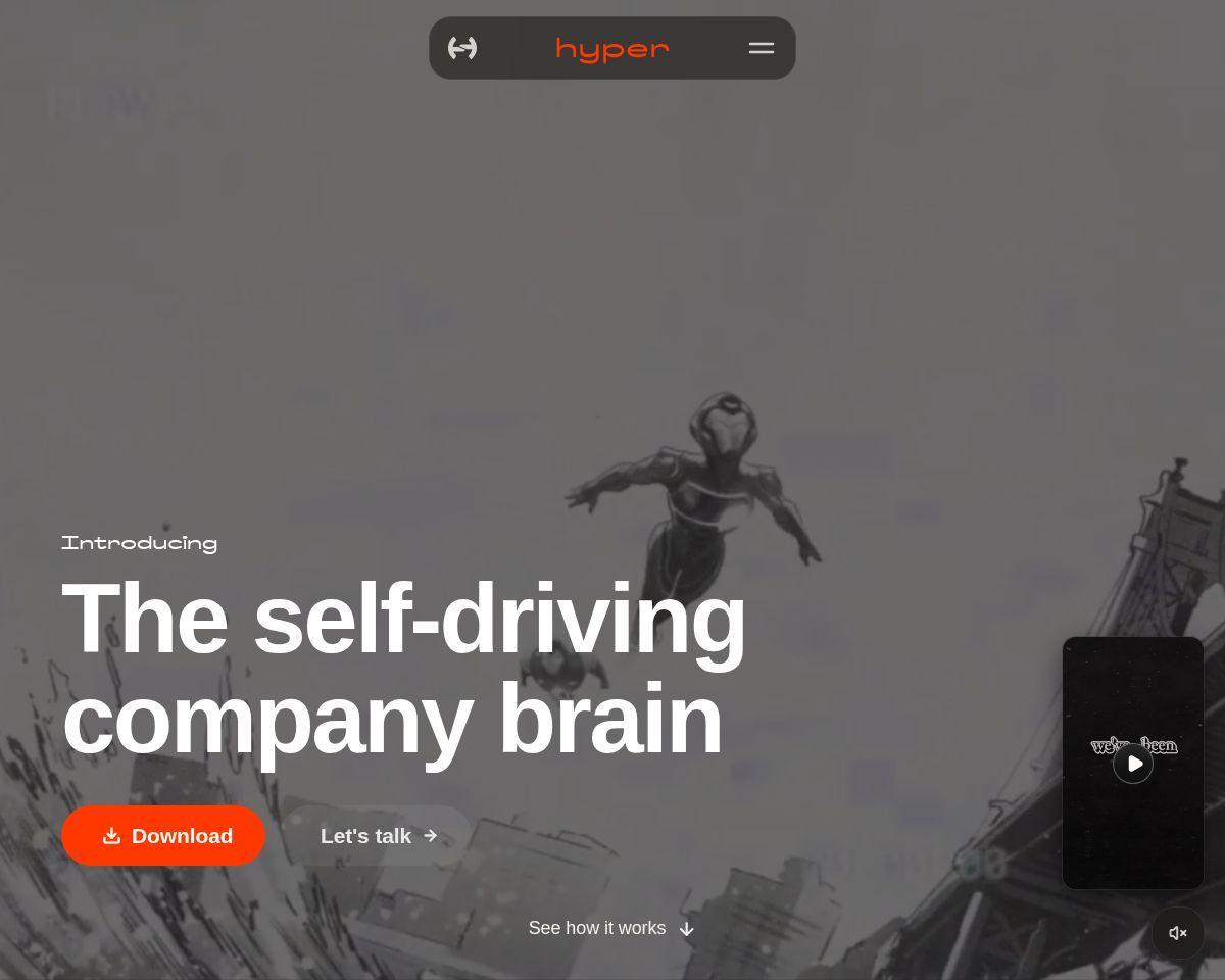 Hyper: Self-driving Company Brain