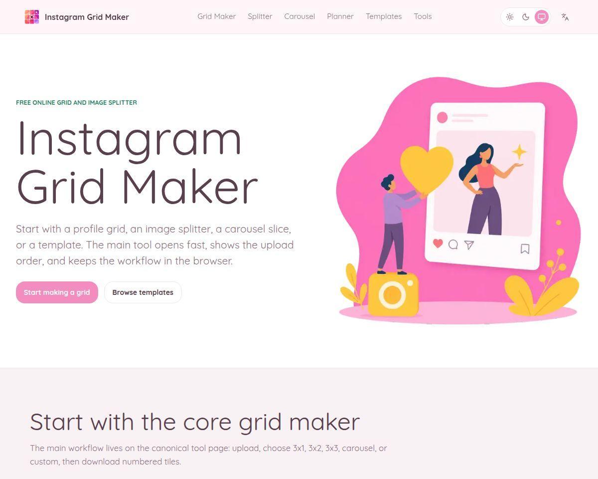 https://www.instagramgridmaker.org/