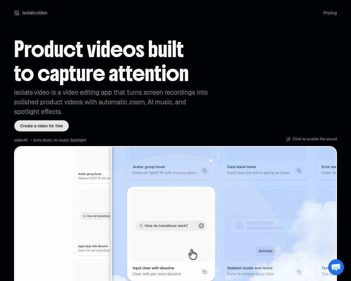 isolate.video
