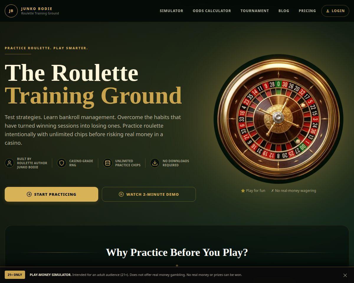 Junko Bodie Roulette Screenshot