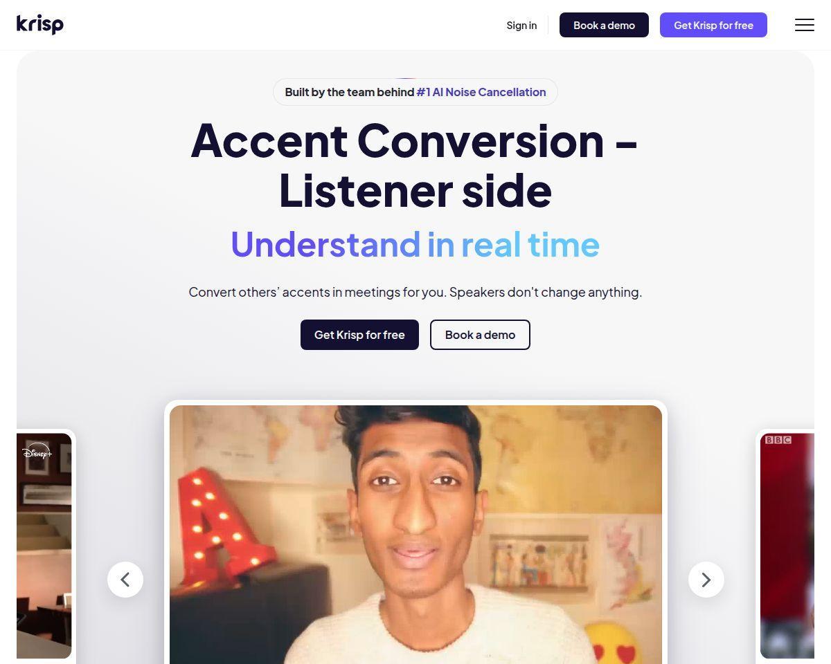 Krisp Accent Conversion