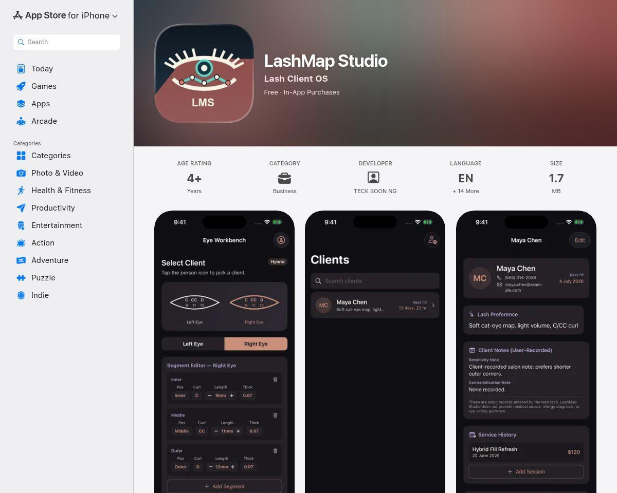 LashMap Studio